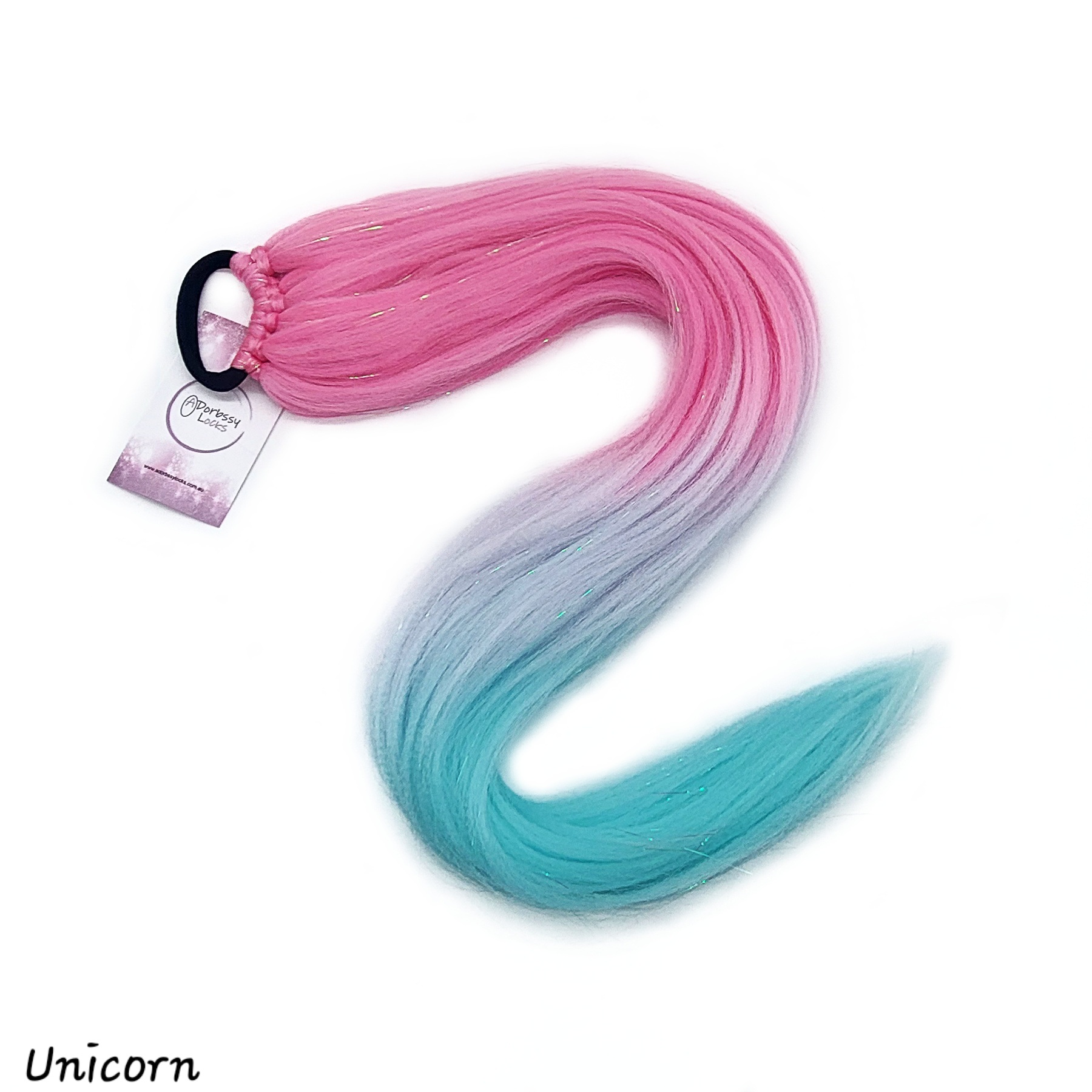 Straight Ponytails - Unicorn
